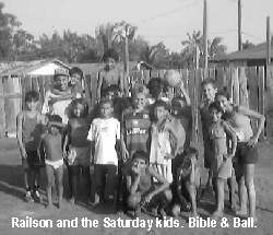 Railson and the Saturday kids