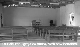 Inside our church: new benches